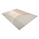 FLUX 461.7.AE990 Wollteppich OSTA - Geometrisch, Strukturell, Loft beige / grau