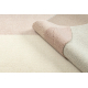 FLUX 461.7.AE990 Wollteppich OSTA - Geometrisch, Strukturell, Loft beige / grau