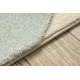 FLUX 461.10.AE500 Wollteppich OSTA - Geometrisch, Strukturell, Loft blau / creme