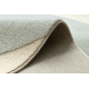 FLUX 461.10.AE500 Wollteppich OSTA - Geometrisch, Strukturell, Loft blau / creme