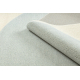 FLUX 461.10.AE500 Wollteppich OSTA - Geometrisch, Strukturell, Loft blau / creme