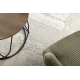 FLUX 461.43.AE110 Wollteppich OSTA - Geometrisch, Strukturell, Loft creme / grau
