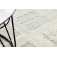 FLUX 461.43.AE110 Wollteppich OSTA - Geometrisch, Strukturell, Loft creme / grau