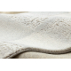 FLUX 461.43.AE110 Wollteppich OSTA - Geometrisch, Strukturell, Loft creme / grau