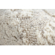 FLUX 461.43.AE110 Wollteppich OSTA - Geometrisch, Strukturell, Loft creme / grau