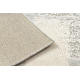FLUX 461.43.AE110 Wollteppich OSTA - Geometrisch, Strukturell, Loft creme / grau