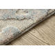 FLUX 461.60.AE990 wool carpet OSTA - Abstraction, structural, loft cream / blue