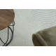 FLUX Oval 461.67.AE500 Wollteppich OSTA - Geometrisch, Strukturell, Loft blau / creme