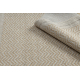 Teppich ORIGI 3739 creme / beige - Rahmen, Fischgrät flachgewebte SISAL schnur