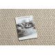 Teppich ORIGI 3739 creme / beige - Rahmen, Fischgrät flachgewebte SISAL schnur