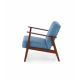 Armchair MILANO blue