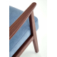 Armchair MILANO blue