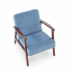 Armchair MILANO blue