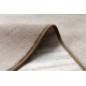 Teppich rund SEDUCTION Taupe 49, weich, langlebig, Schlafzimmer, Hotel