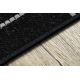 TEPPICH SIZAL FLOORLUX 20605 schwarz / silber DREIECKE, GEOMETRISCH - ZWEITKLASSIGES PRODUKT
