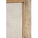 Teppich SANTO SISAL 0537 geometrisch weiß - ZWEITKLASSIGES PRODUKT