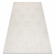 Teppich SANTO SISAL 0537 geometrisch weiß - ZWEITKLASSIGES PRODUKT