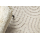 Carpet SANTO SISAL 0537 geometric white - SECOND-RATE PRODUCT