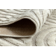 Teppich SANTO SISAL 0537 geometrisch weiß - ZWEITKLASSIGES PRODUKT