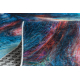Runner anti-slip LOTUS COLOR 36500 Abstraction blue / red WASHABLE 100cm