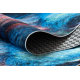 Runner anti-slip LOTUS COLOR 36500 Abstraction blue / red WASHABLE 100cm