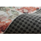 Traversa anti-alunecare LOTUS BOUQUET 52900 Flori bej / roz PENTRU SPĂLARE 100cm