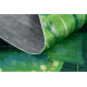 BAMBINO 2651 washing carpet Animals, jungle for children anti-slip - green / brown 