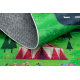 Tapis lavable BAMBINO 2660 Ville, rues pour les enfants antidérapant - vert / gris