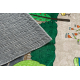 BAMBINO 34600 washing carpet City, streets for children anti-slip - beige / grey 