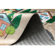 BAMBINO 34600 washing carpet City, streets for children anti-slip - beige / grey 