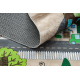 BAMBINO 34600 washing carpet City, streets for children anti-slip - beige / grey 