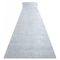 Alcatifa do corredor com reforço de borracha LOTUS SMOOTH 52421 Melange cinzento LAVÁVEL 60cm