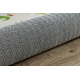 BAMBINO 50230 tapijt wasbaar Dierentuin, dieren voor kinderen antislip - beige / groen 