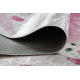 BAMBINO 2161Waschteppich Ballerina, Kätzchen für Kinder Anti-Rutsch - rosa