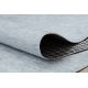 Runner anti-slip LOTUS SMOOTH 52421 Melange grey WASHABLE 120cm