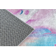 Tapis lavable BAMBINO 2533 Licorne, arc-en-ciel pour les enfants antidérapant - rose