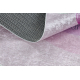 BAMBINO 2533 Waschteppich Einhorn, Regenbogen für Kinder Anti-Rutsch - rosa