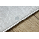 Tapis lavable BAMBINO 2644 Petite fille, licorne pour les enfants antidérapant - blanc / rose