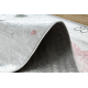 Tapis lavable BAMBINO 2644 Petite fille, licorne pour les enfants antidérapant - blanc / rose