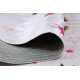 BAMBINO 48060 Waschteppich Prinzessin, Sterne für Kinder Anti-Rutsch - rosa