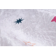 BAMBINO 48060 washing carpet Princess, stars for children anti-slip - pink