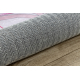 BAMBINO 48060 Waschteppich Prinzessin, Sterne für Kinder Anti-Rutsch - rosa