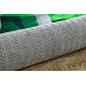 BAMBINO 2705 washing carpet Animals, Africa for children anti-slip - green / brown 