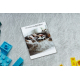 BAMBINO 38480 Tapete Kit de construção para crianças antiderrapante - cinzento / amarelo