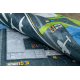 Tapis lavable BAMBINO 46990 Aéroport, avions pour les enfants antidérapant - vert / gris
