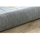 Tapis lavable BAMBINO 43092 Animaux, nombres pour les enfants antidérapant - gris / jaune