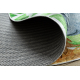 BAMBINO 54090 round washing carpet Animals, Africa for children anti-slip - white / green