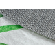 BAMBINO 54090 round washing carpet Animals, Africa for children anti-slip - white / green