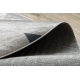 BAMBINO 48130 round washing carpet Stars for children anti-slip - beige / grey 