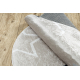 BAMBINO 48130 rund Waschteppich Sterne für Kinder Anti-Rutsch - beige / grau 